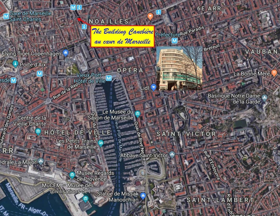 The Building Canebiere Marseille Exterior photo